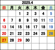 スクエア スキーレーシング４月スケジュール